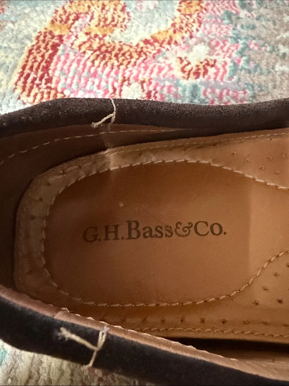 G.H. Bass & Co. classic suede